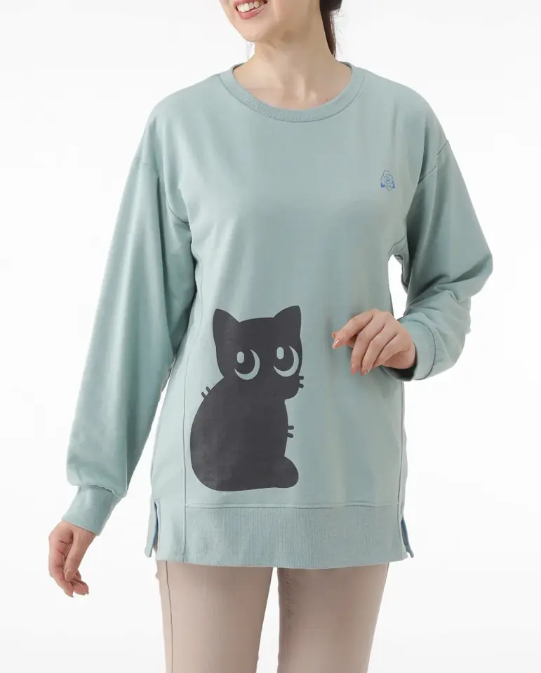 刺繍入りビックトレーナー