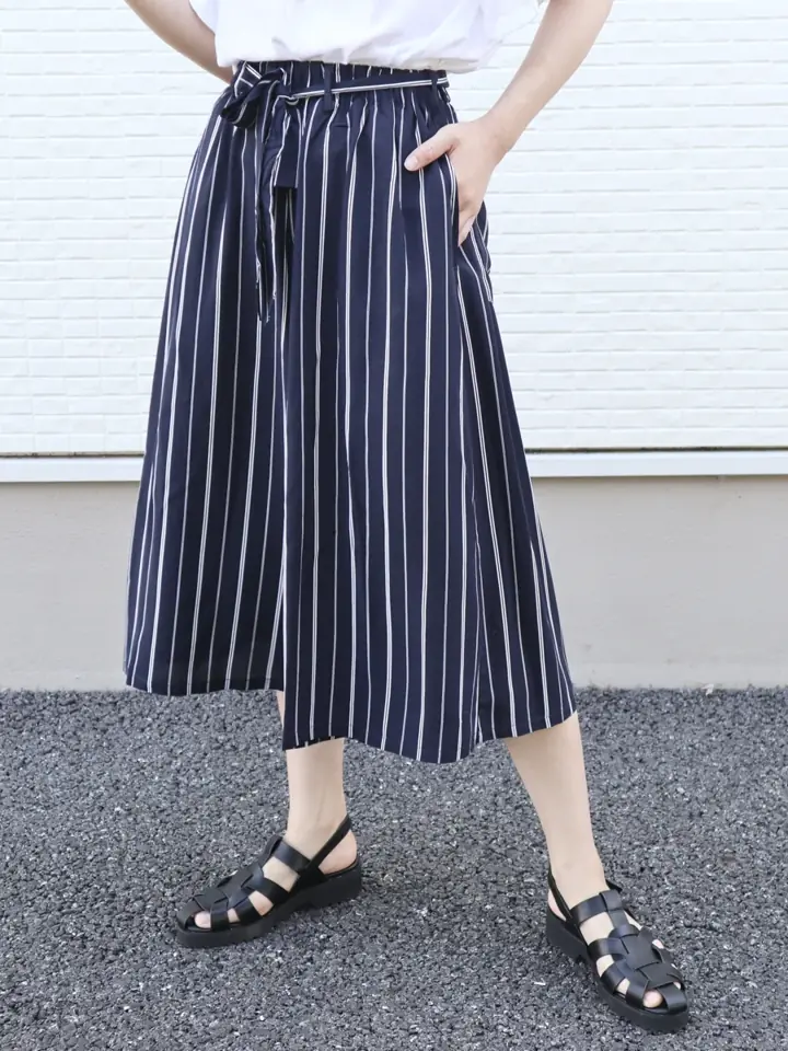 ゆったりスカーチョパンツ